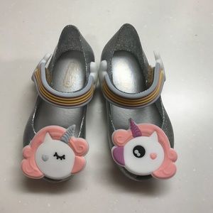 BRAND NEW unicorn jelly shoes for kids💕